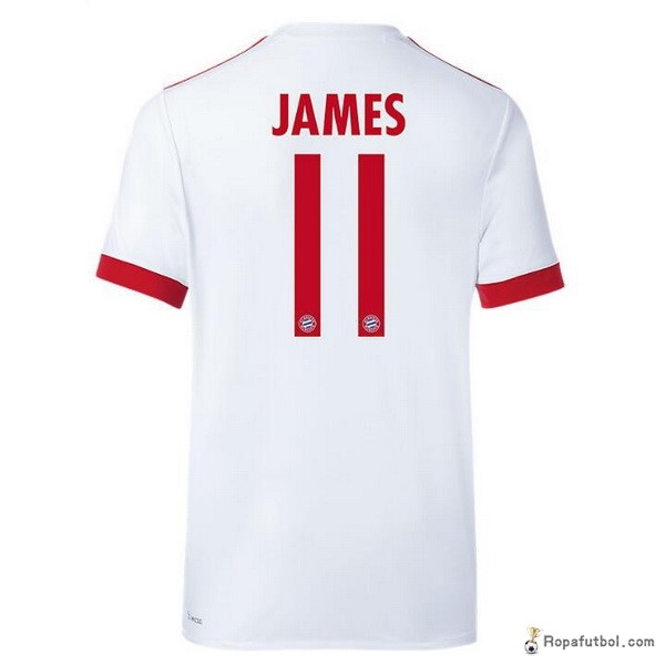 Camiseta Bayern de Múnich Replica Tercera Ropa James 2017/18